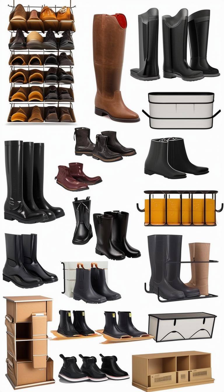 Boots Shown With Solutions